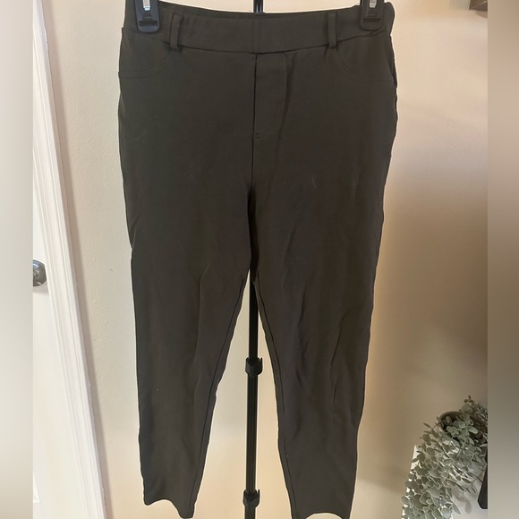 Forever 21 Pants - Forever 21 Olive Leggings With Belt Loops